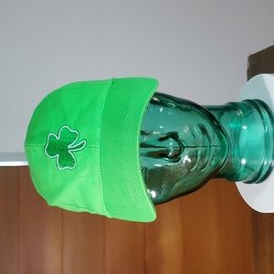 Lucky Clover Hat NEW Irish Green Baseball Ball Cap 100% Cotton Canvas Adjustable